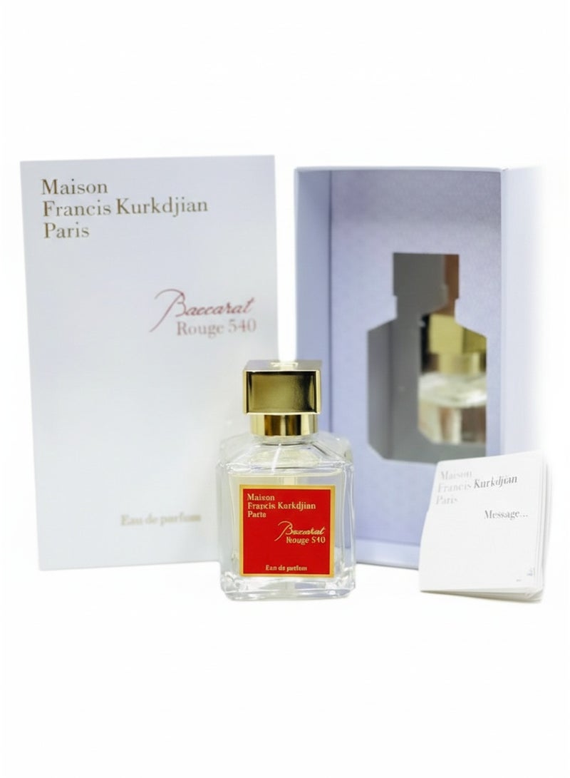 Maison Francis Kurkdjian Baccarat Rouge 540 Pure Perfume 2.3 Fl Oz – Exquisite, Intense & Long-Lasting Fragrance - Image 2